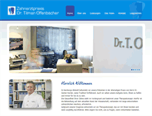 Tablet Screenshot of offenbaecher.com